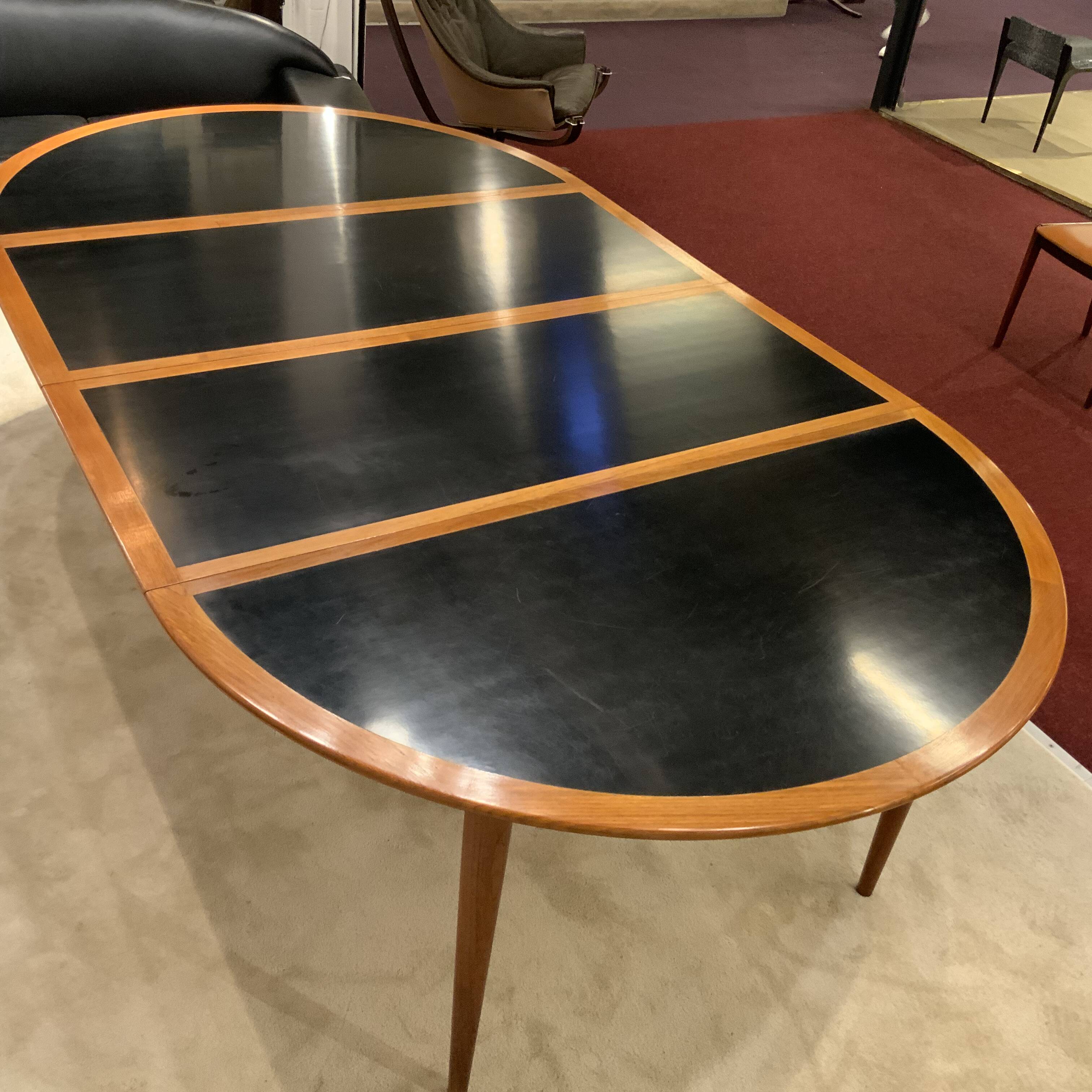 1960s Scandinavian design dining table by Grete Jalk