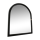 Large black lacquered mirror 1970