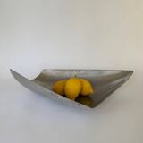 Vintage Modernist Large Aluminium Decoeative Bowl