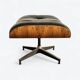 Black & Rosewood Herman Miller Original Eames Lounge Chair & Ottoman