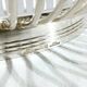SILVER METAL BANQUETTE CHRISTOFLE GALLIA COLLECTION
