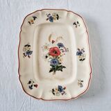 Sarraguemines&digion porcelain serving plate agreste model 1920