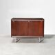 Rosewood sideboard with sliding doors, George Nelson, Herman Miller