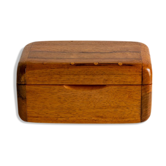 Wood box handicraft vintage