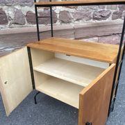 Vintage Scandinavian bookcase from the 1960s, ladder-style furniture
