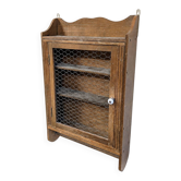 Antique wooden wall cabinet