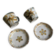 Set of two Keraluc cups and saucers (Quimper)