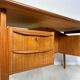 1960s Vintage Mid-Century Danish Teak Writing Desk