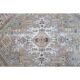 1970s Vintage Persian Handmade Wool Cotton Light Brown Area Rug 261x364