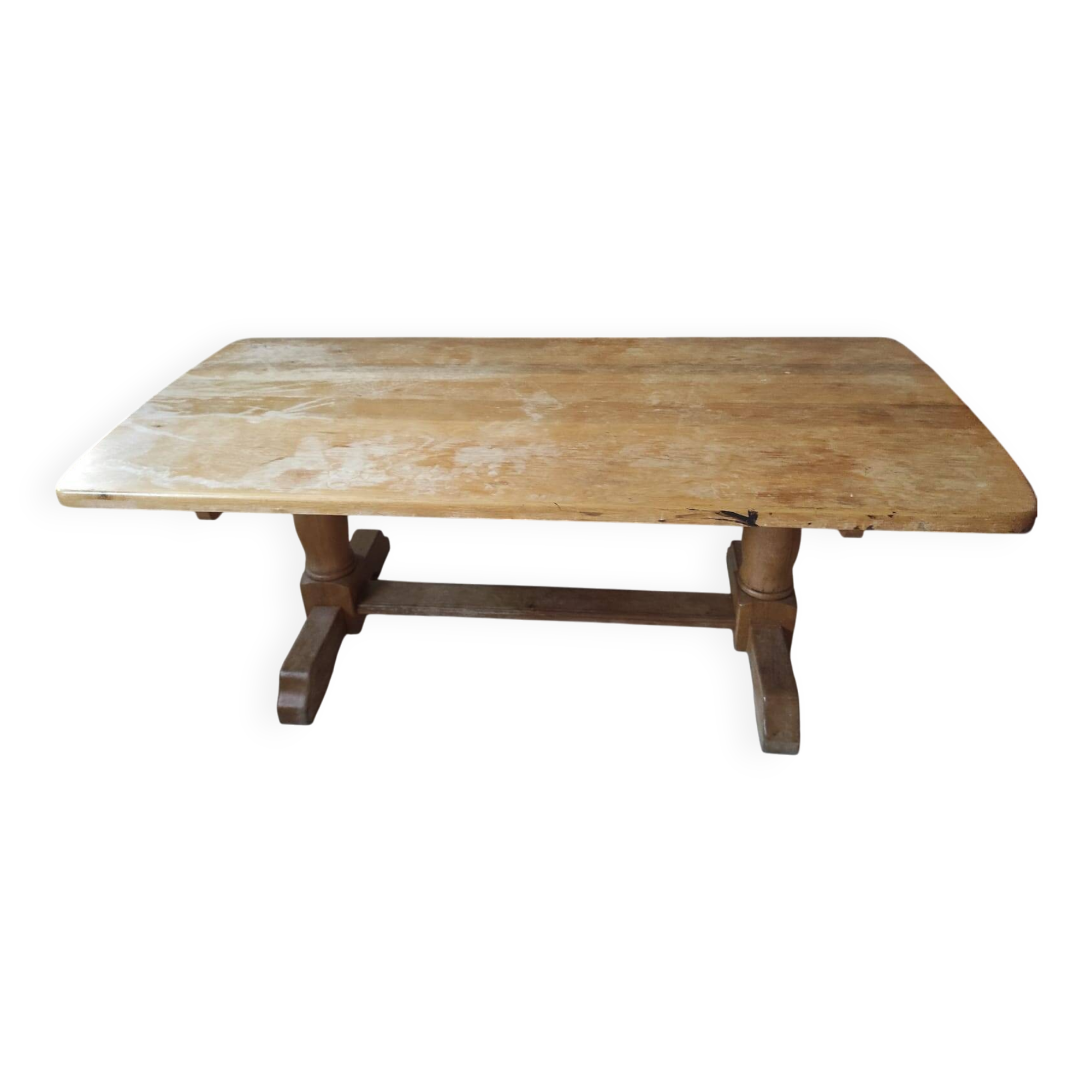 200cm Solid Oak Monastery Dining Table