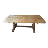 200cm Solid Oak Monastery Dining Table