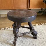 Vintage brutalist stool