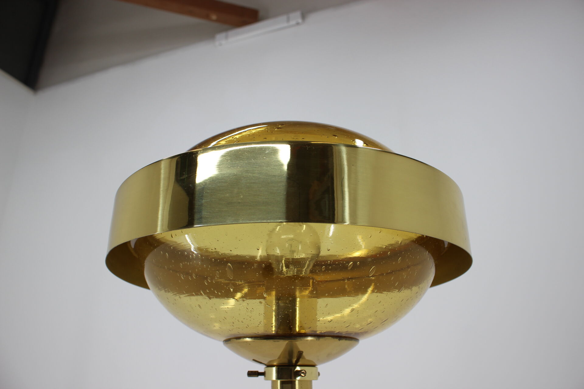 Space Age floor lamp Kamenický Šenov, 1970s
