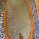 Oval coffee table