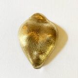 Brass flower ashtray