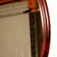 Large round Danish rosewood mirror by Vildbjerg Mobelfabrik 1960.
