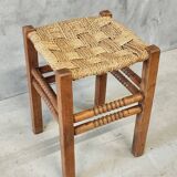 Vintage stool side table plant table