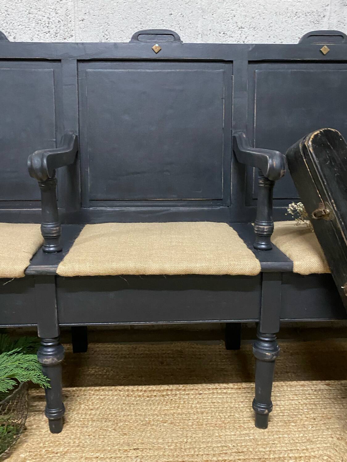 Renovated theatre bench