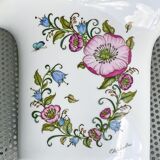 Ole Winkler for Hutschenreuter vase with flowers