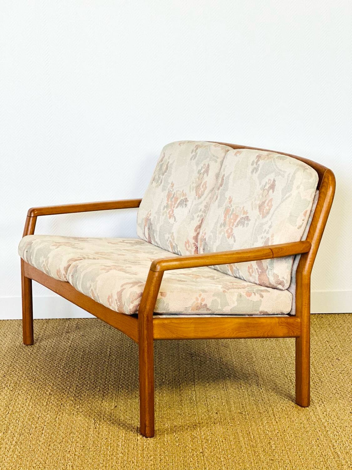 Banquette danoise en teck dyrlund