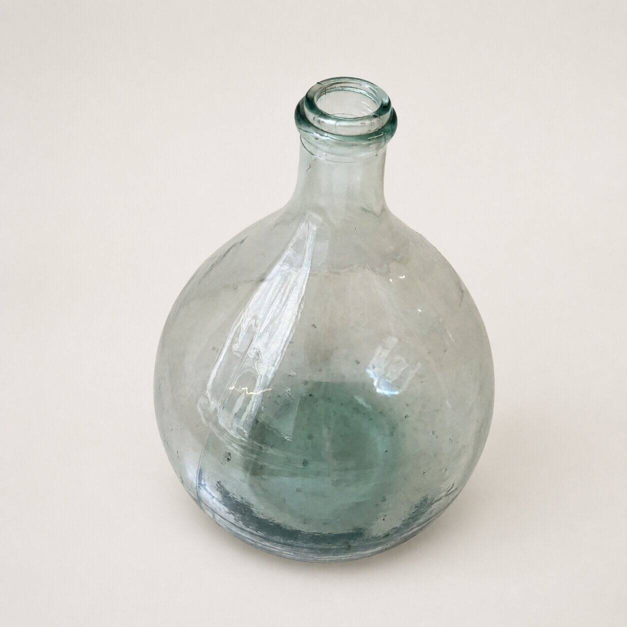 Dame-jeanne de 5L en verre transparent