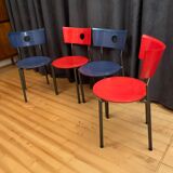 A set of four Kusch + Co chairs, 70s