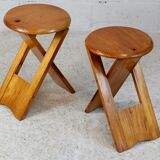 Pair of stools, Adrian Reed, Suzy model, circa 1970