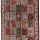 Tapis indien style Gum fait main en laine, années 1970