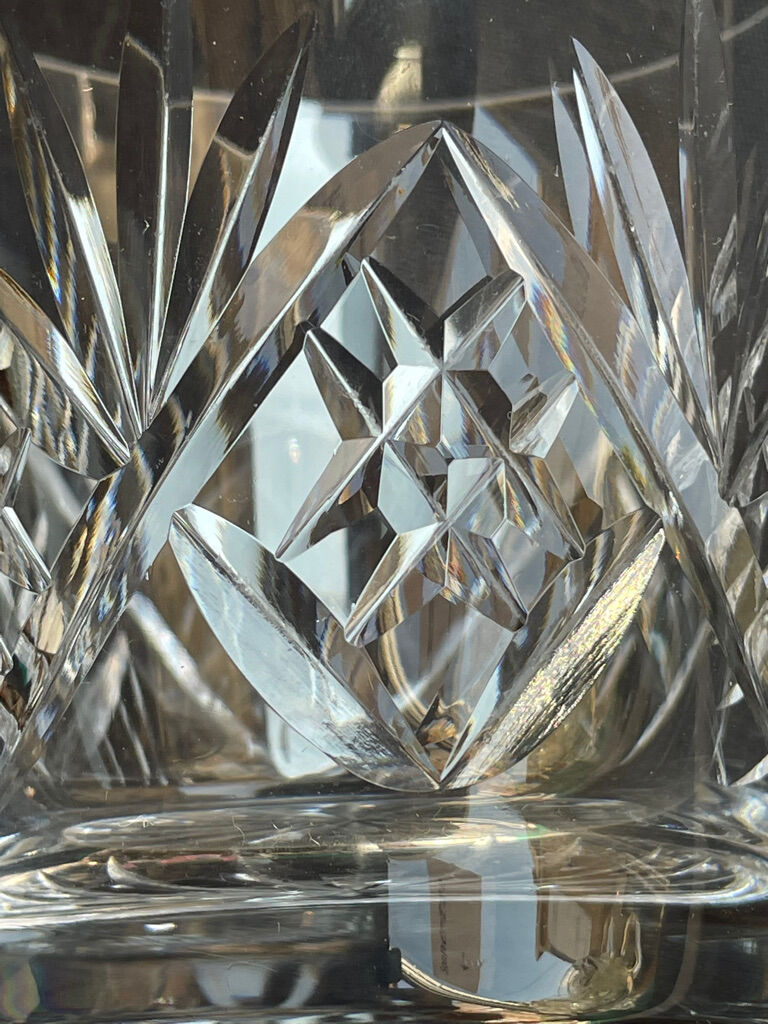 Whiskey glasses - hand-cut crystal