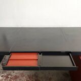Bureau C.e.o. cube conçu par Lella & Massimo Vignelli pour Poltrona Frau, italie années 1990