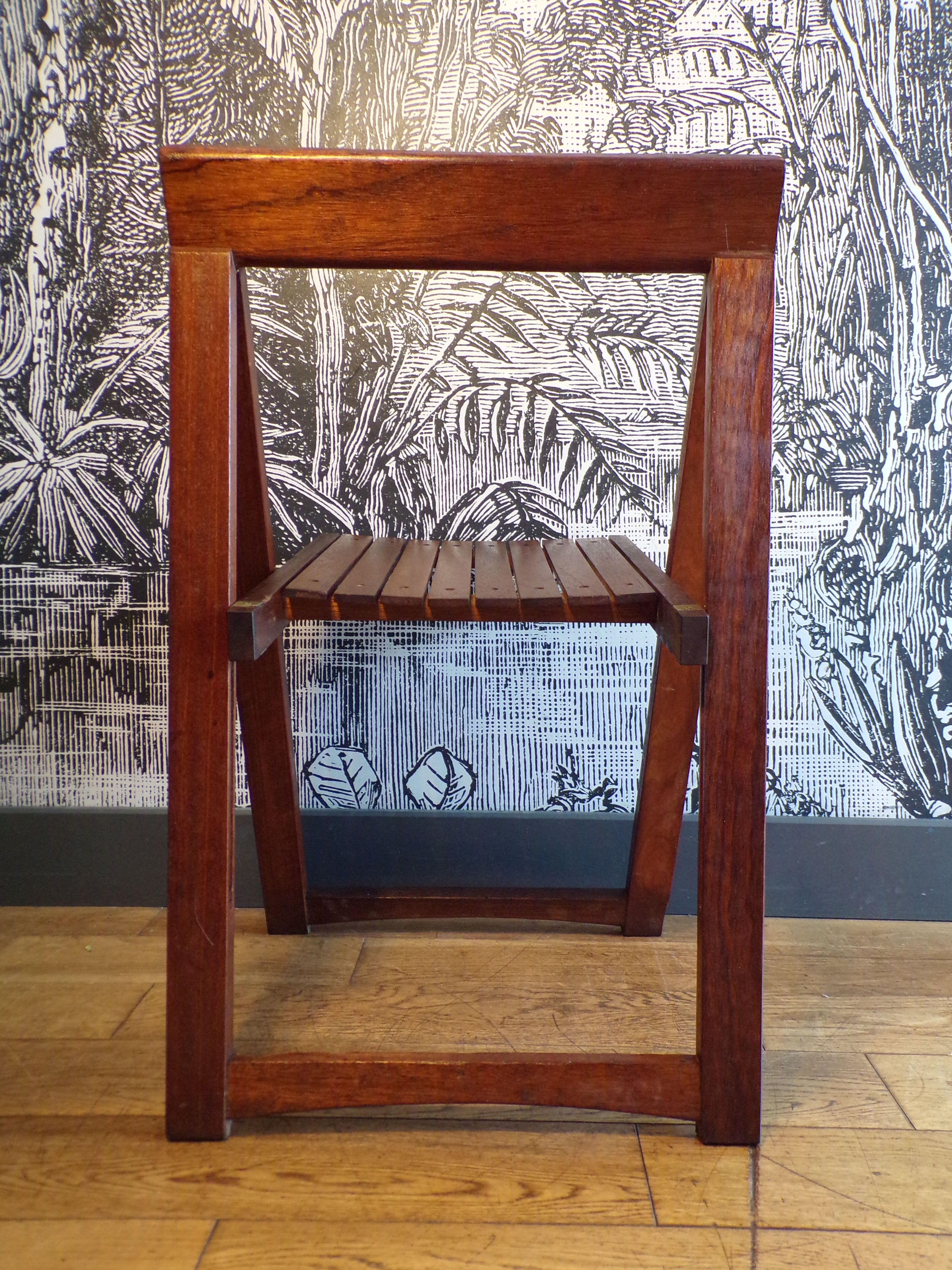 Vintage Italian folding chair