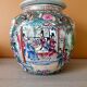 Canton porcelain pot