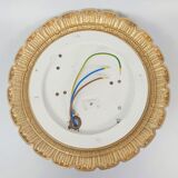 Plafonnier en verre Limbourg, Allemagne, années 1960