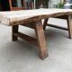 Table basse esprit primitif wabi Sabi