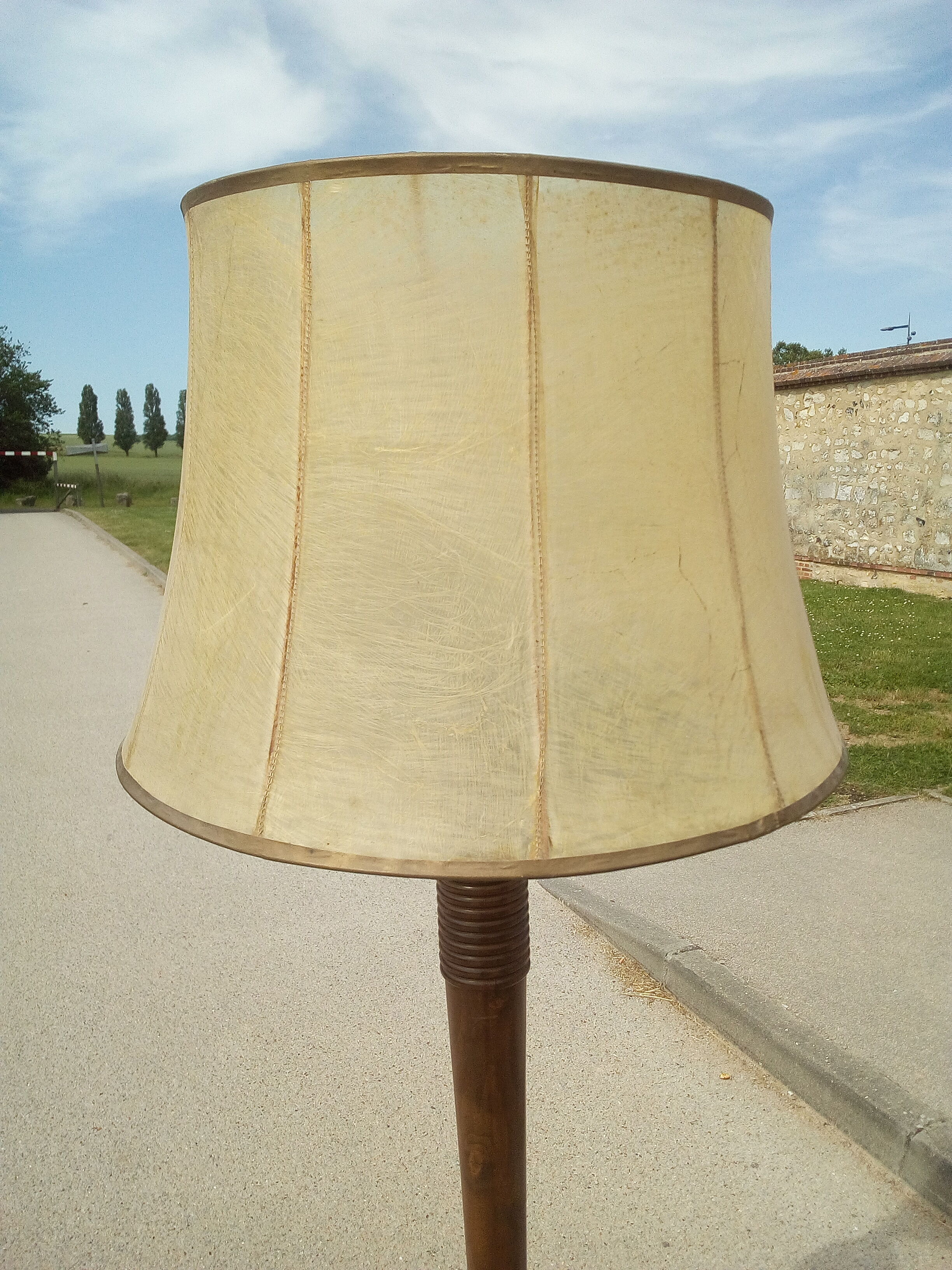 Art deco floor lamp