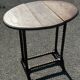 Small folding table called Gateleg, Victorian era