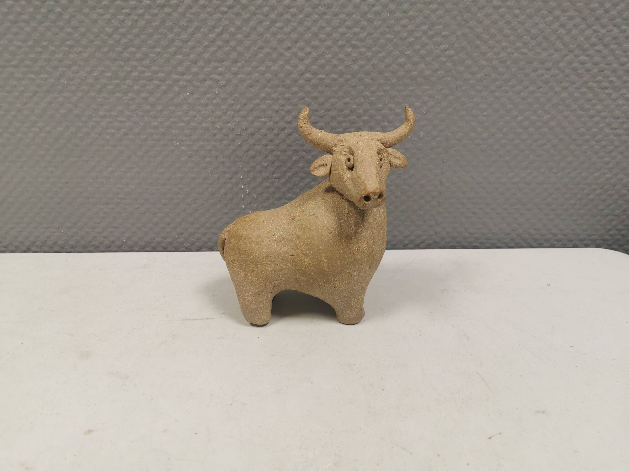Beautiful ceramic bull Danish and from the 1970s-80s.