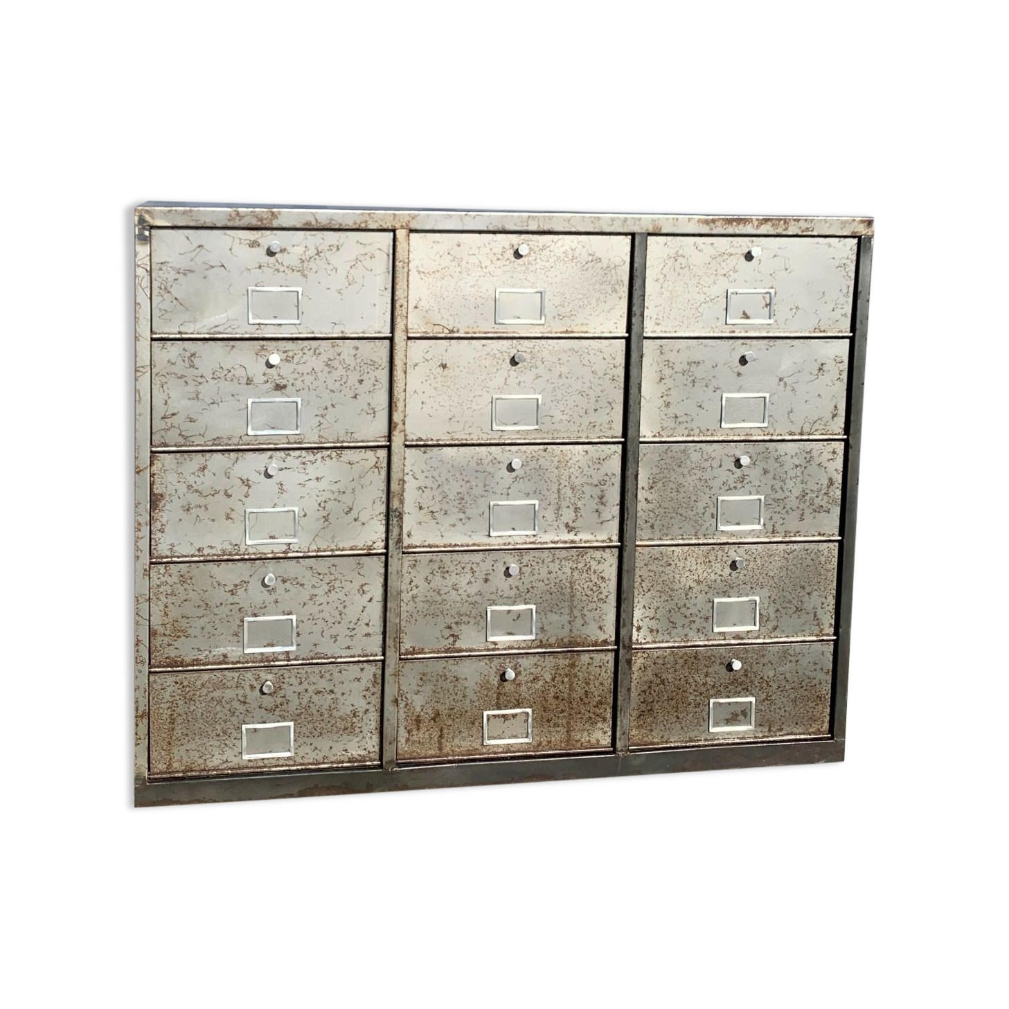 Meuble 15 clapets strafor forges de strasbourg 1950
