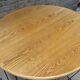 Dining table wood and rattan 1970