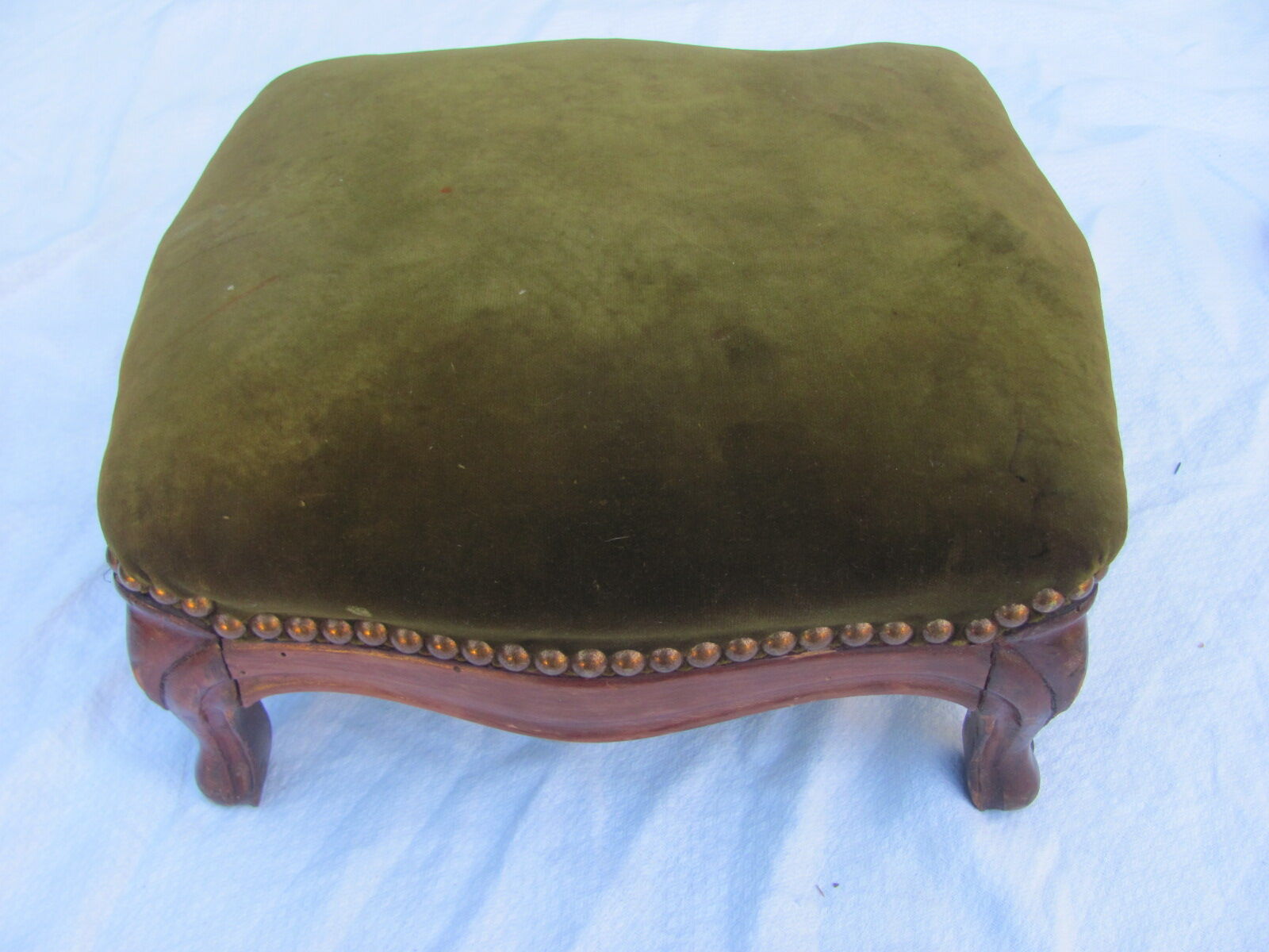 Stool foot rest style Louis XV