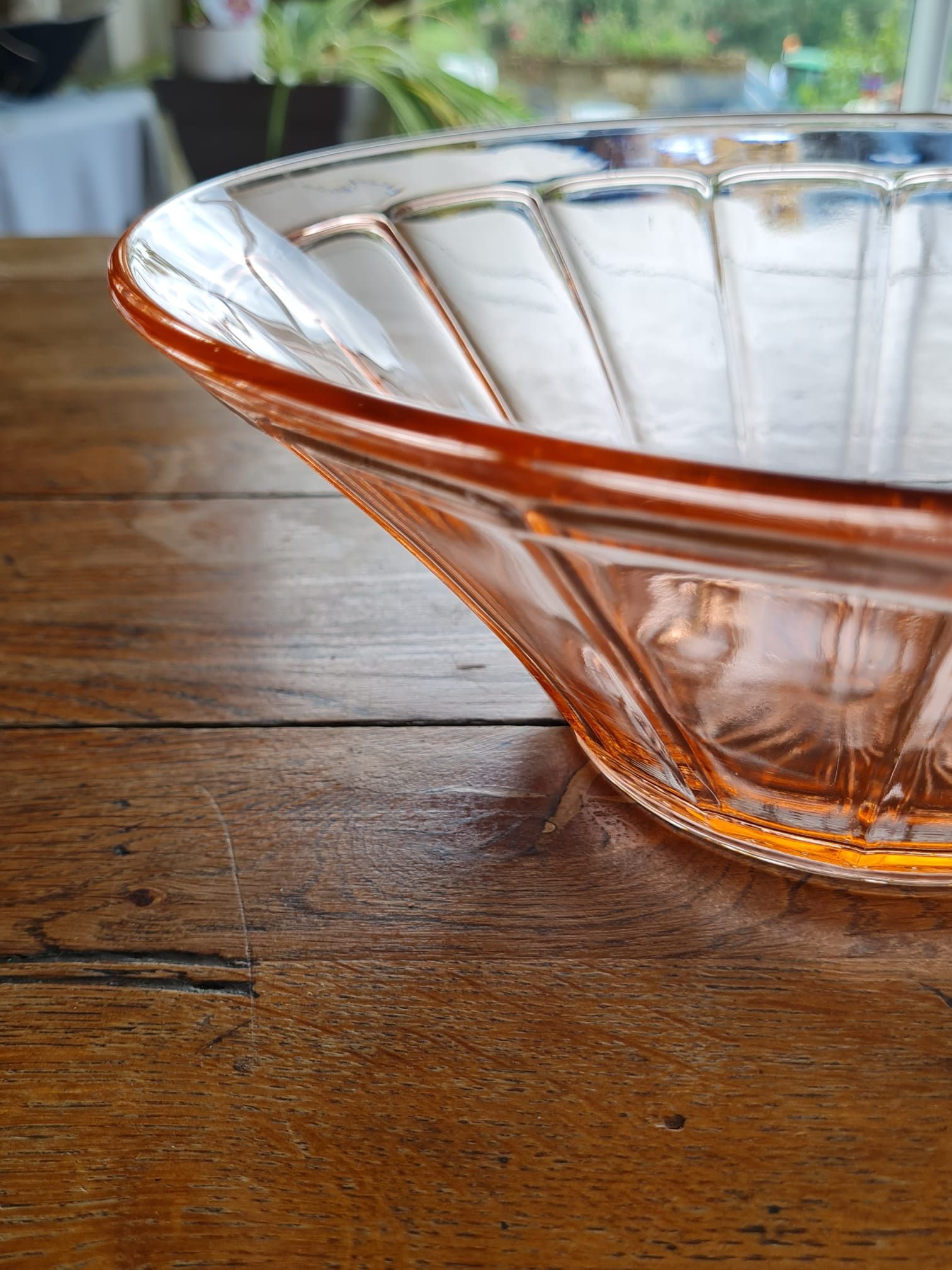 Saladier rosaline Arcoroc vintage français vintage