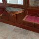 Art Nouveau Art Deco beech cabinet