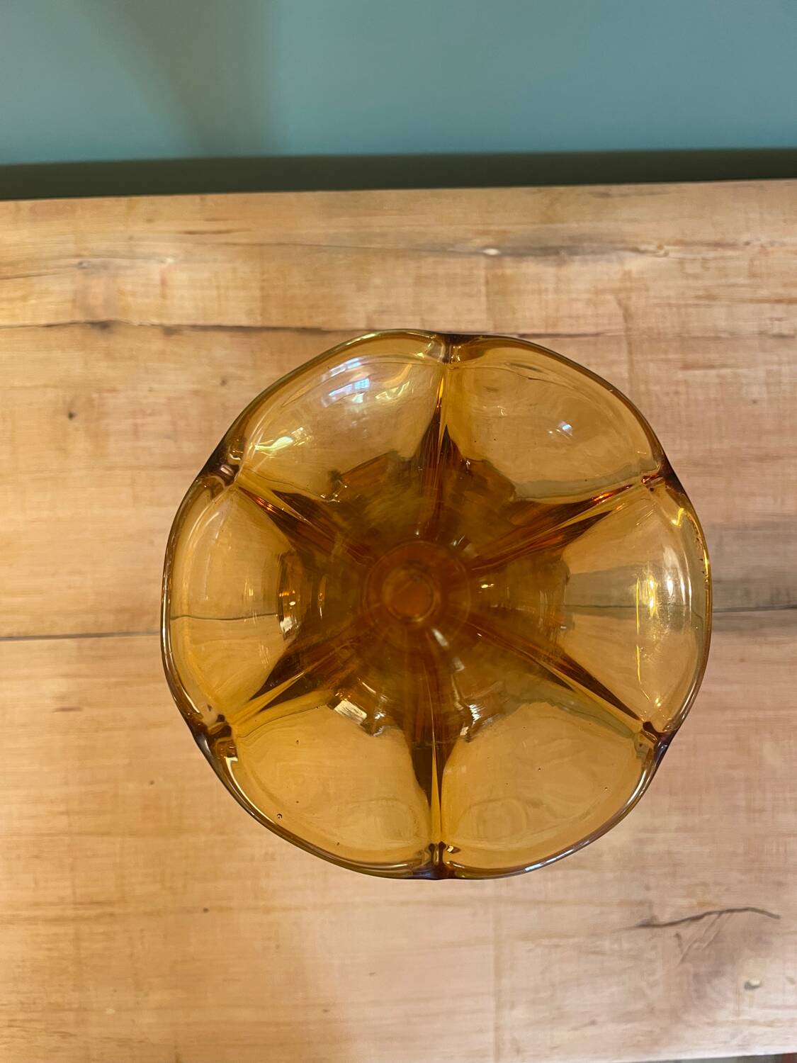 Art deco vase signed Val Saint Lambert