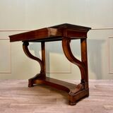 Empire Style Mahogany Cross Console 19th Century
