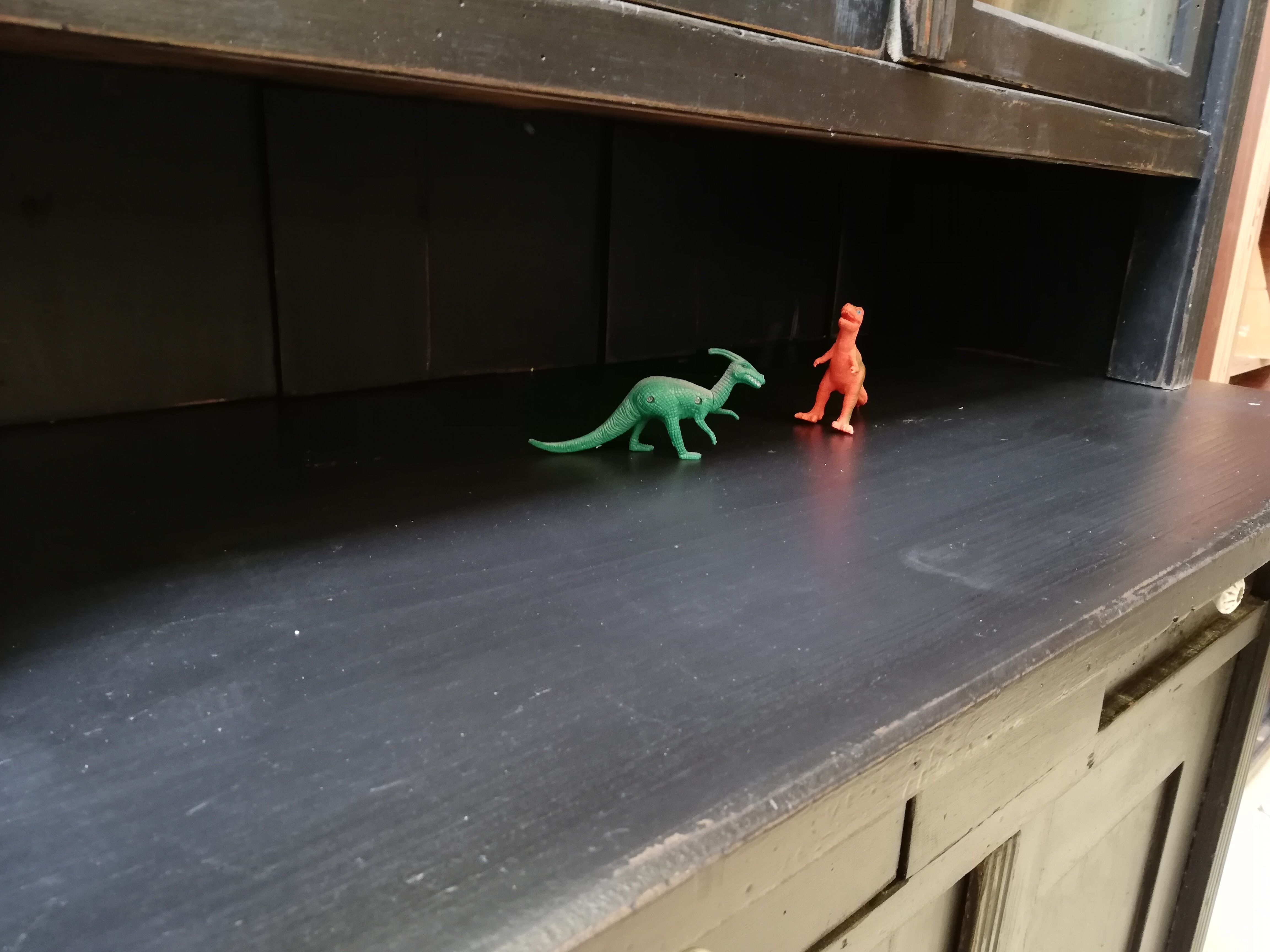 Parisian glazed buffet 2 bodies, vintage, art deco