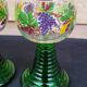 Lot de 4 grands verres à vin Roemer décor Bacchus