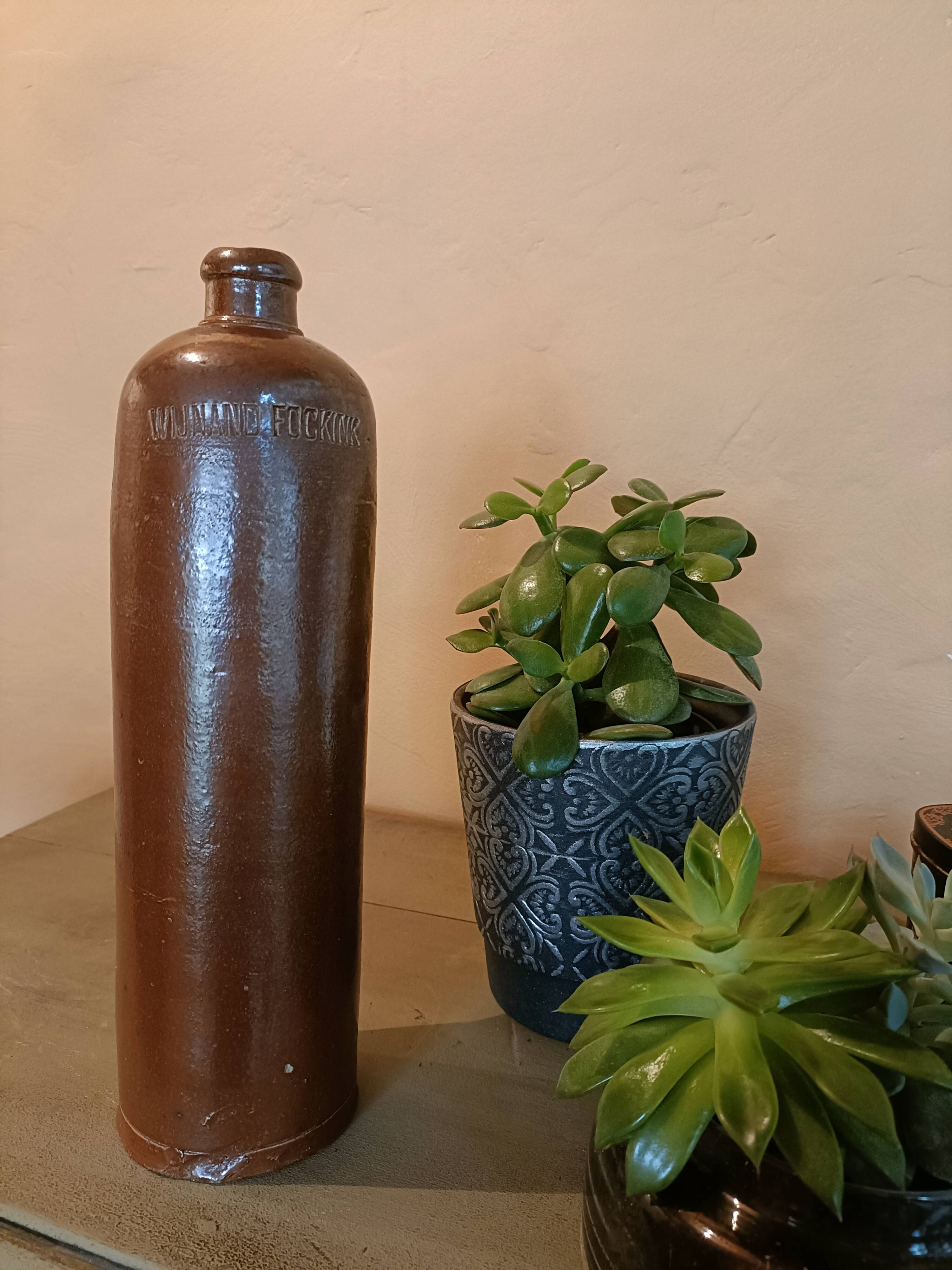 Wynand Fockink 1 liter stoneware bottle