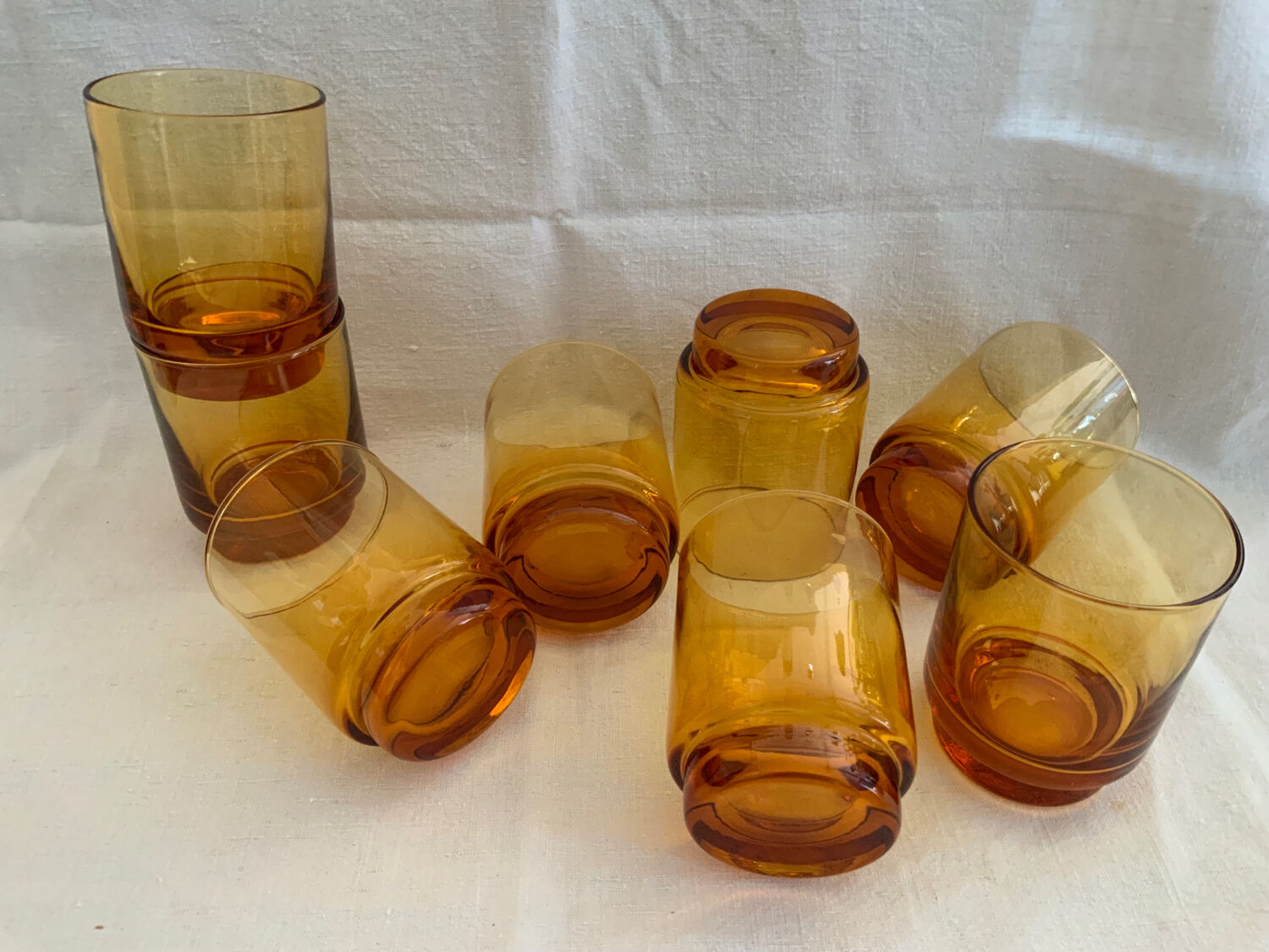 Verres ambres