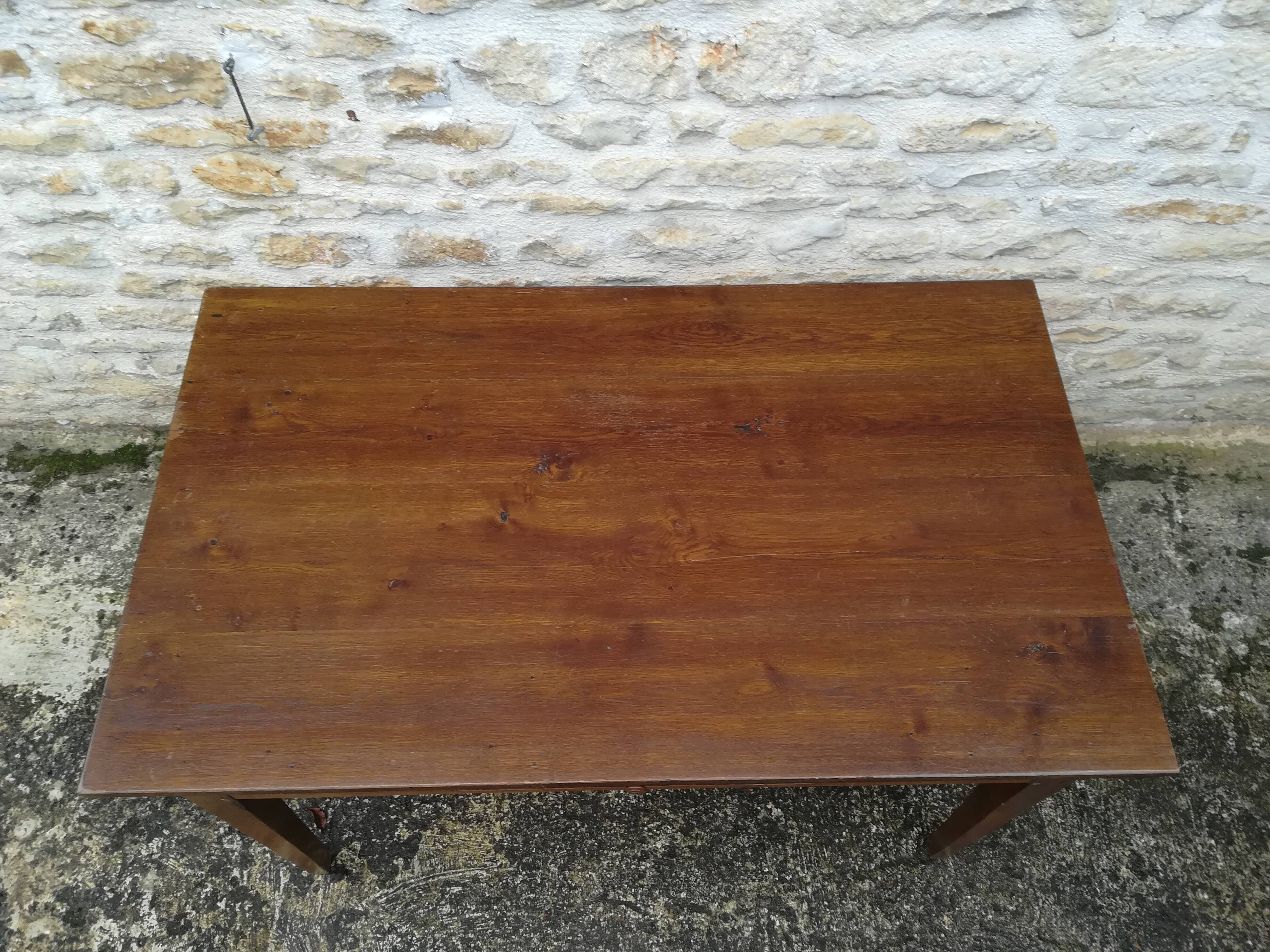 Oak farmhouse table