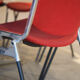 Set of ten Piretti chairs for Castelli publishing house
